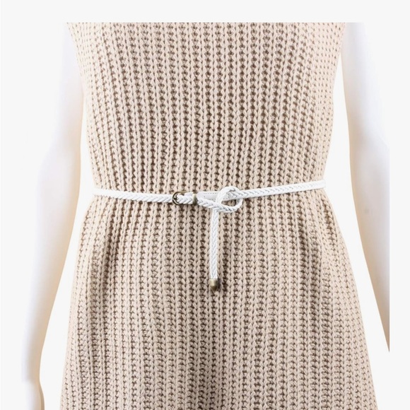 JCREW Braided skinny Leather BELT - Picture 5 of 6